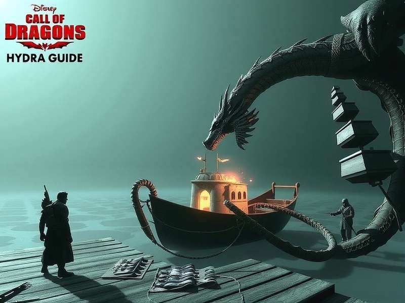 Call of Dragons हाइड्रा बॉस लड़ाई दृश्य