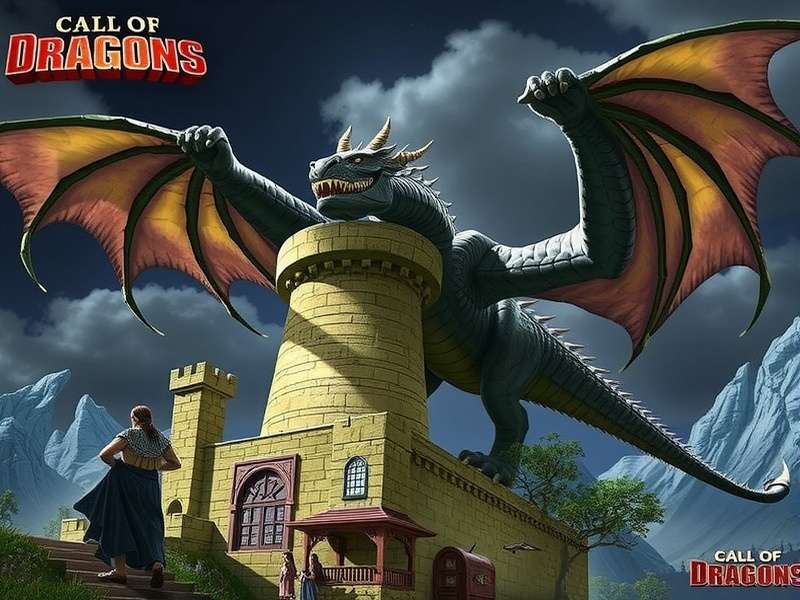 Call of Dragons शहर निर्माण और इमारतों का लेआउट