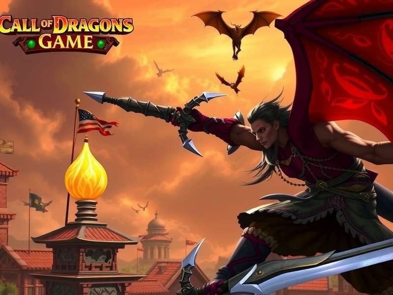 Call of Dragons गेम इंटरफ़ेस