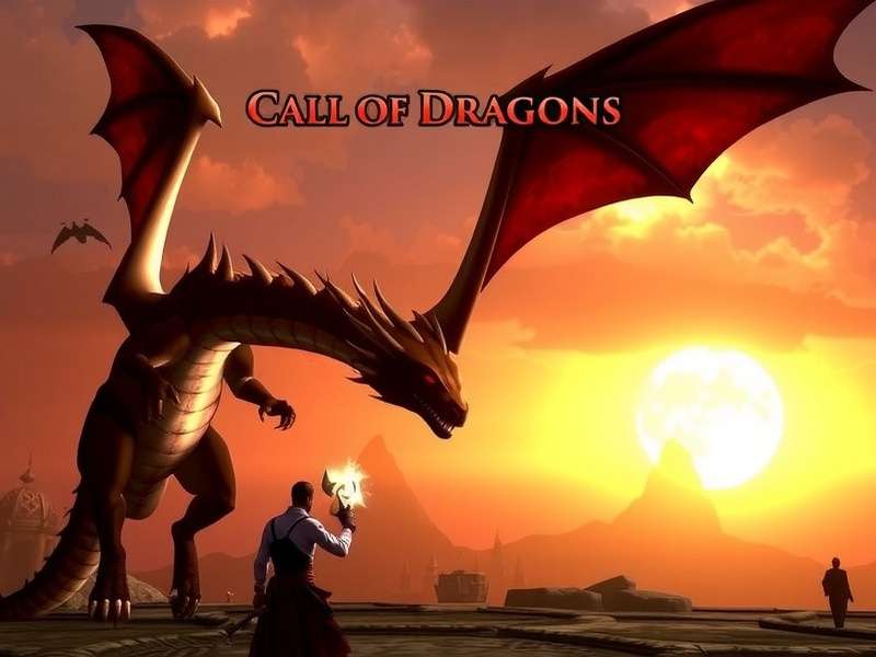 कॉल ऑफ ड्रैगन्स में महाकाव्य युद्ध दृश्य