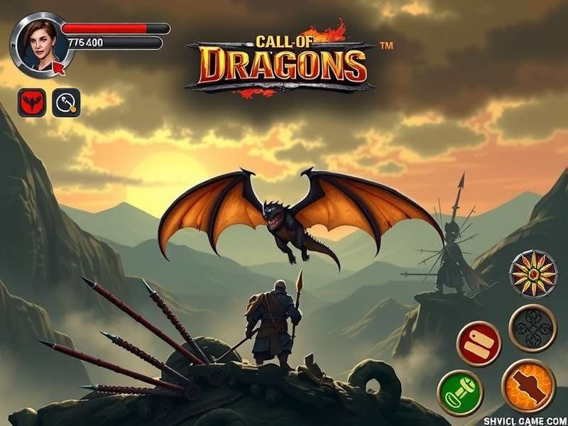 Call of Dragons Funtap गेमप्ले स्क्रीनशॉट