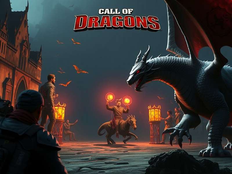 Call of Dragons PC पर युद्ध रणनीति मैप