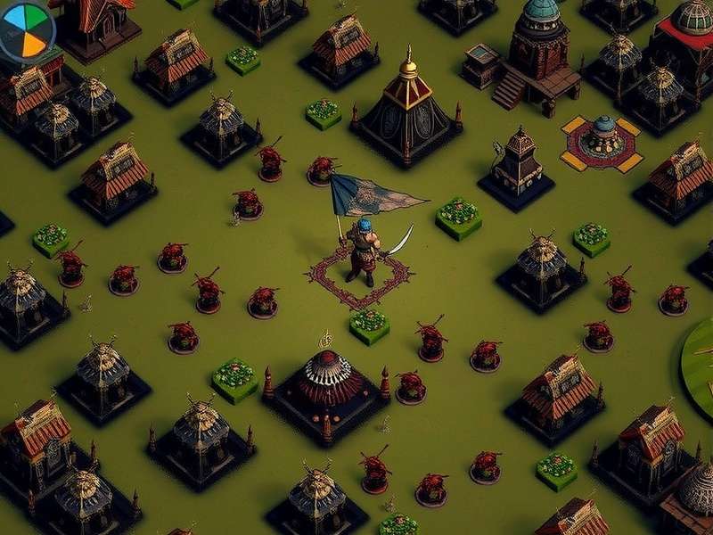 कॉल ऑफ ड्रेगन्स में Roots of War इवेंट का मानचित्र दृश्य