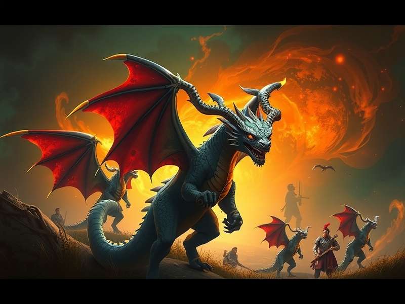Call of Dragons Discord सर्वर इंटरफ़ेस दिखाते हुए