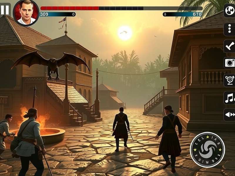 Call of Dragons gameplay screenshot showing dragon battle in Hindi