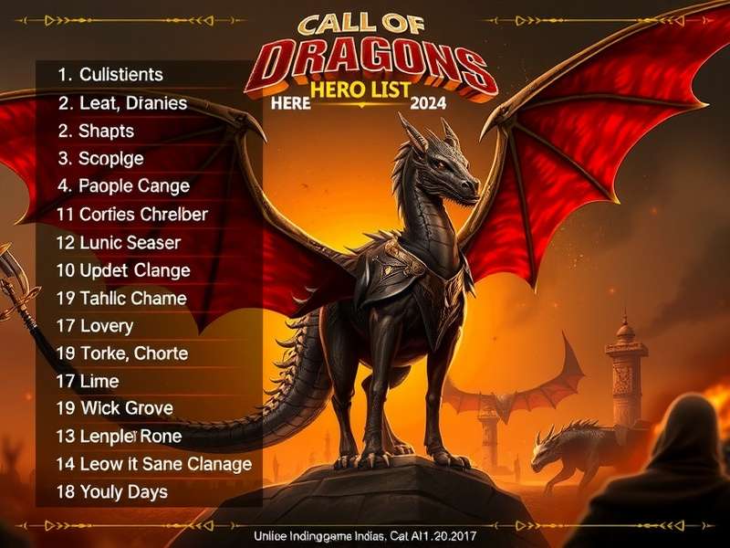 Hosk Hero Image - Call of Dragons