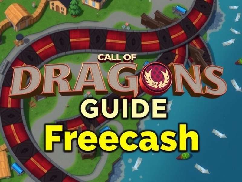 Call of Dragons Freecash Guide Hero Image showing dragon factions and resources