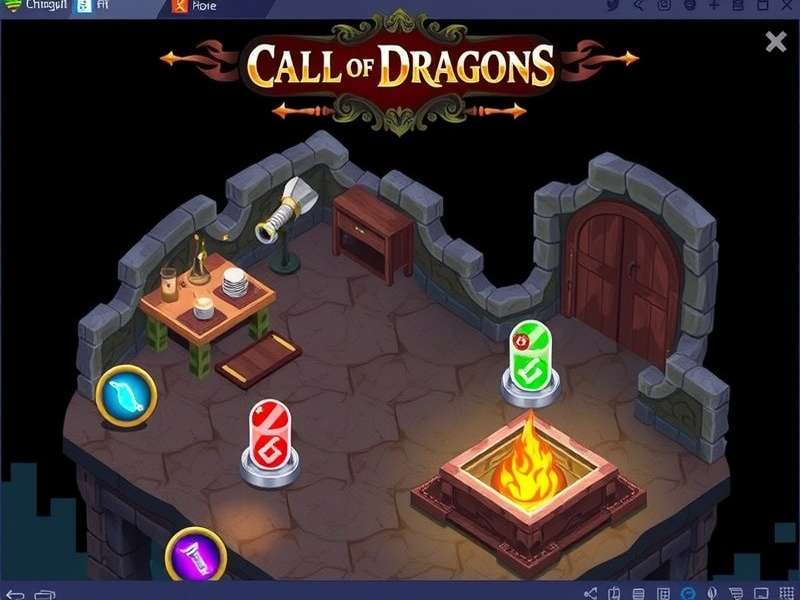 Chisgule analyzing Call of Dragons war map with alliance territories