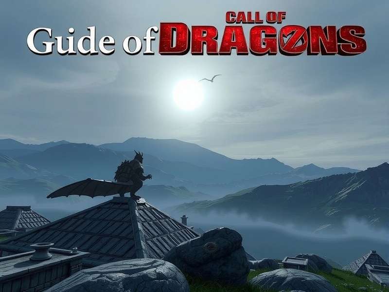 Hydra boss battle in Call of Dragons game showing multiple heads attacking heroes