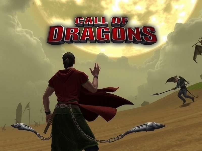 Call of Dragons gameplay featuring epic dragon battles and hero characters