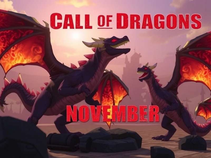 Call of Dragons November 2025 Redemption Codes Banner