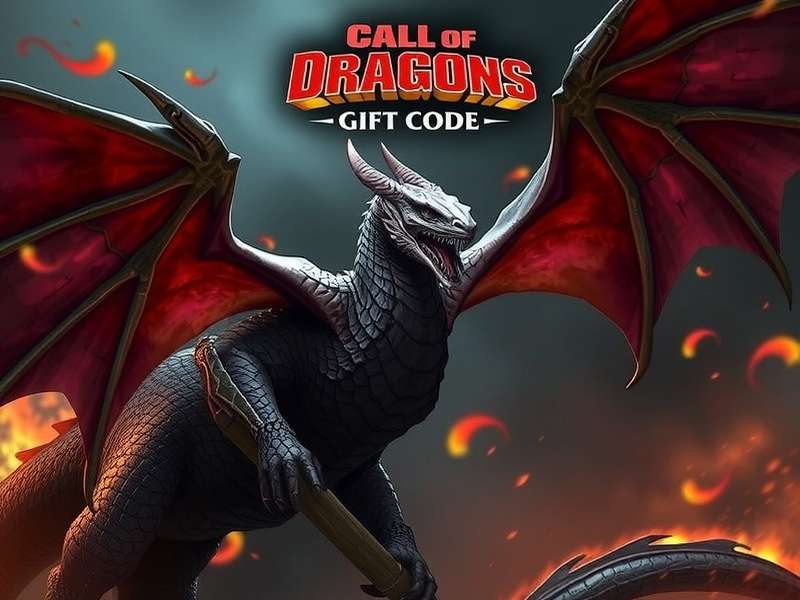 Call of Dragons Gift Code Redemption Screen on Mobile