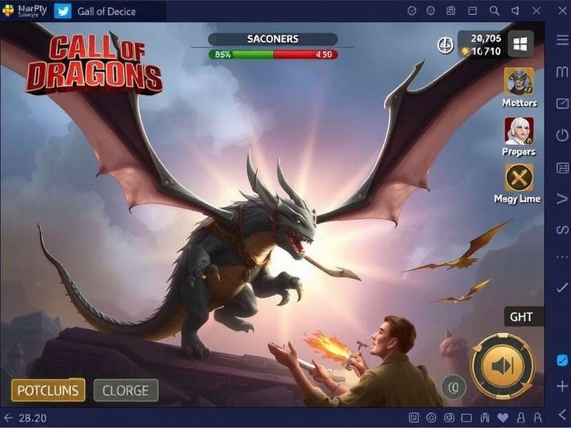 Call of Dragons in-game resource management interface showing optimal gathering