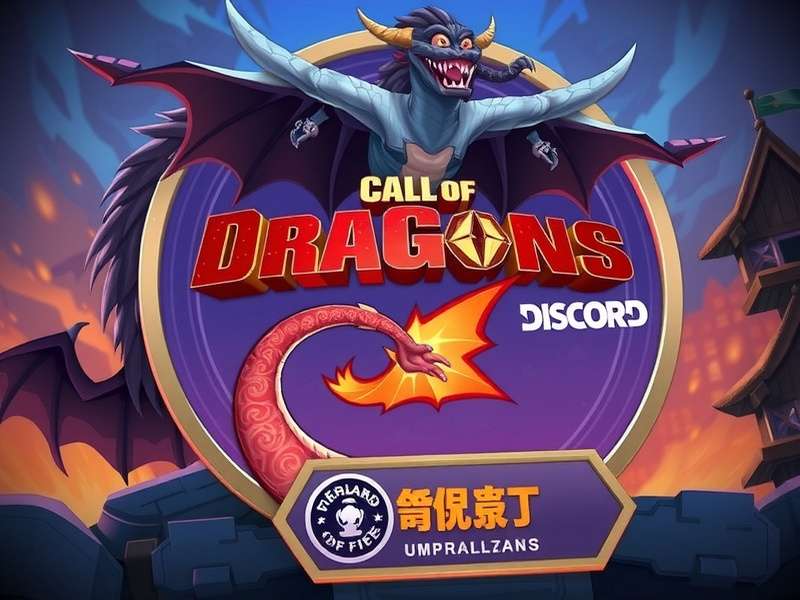 Call Of Dragons Indian community Discord server badge