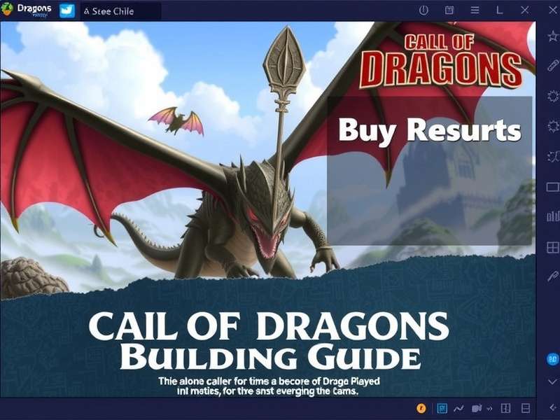 Call Of Dragons optimal city building layout and placement strategy