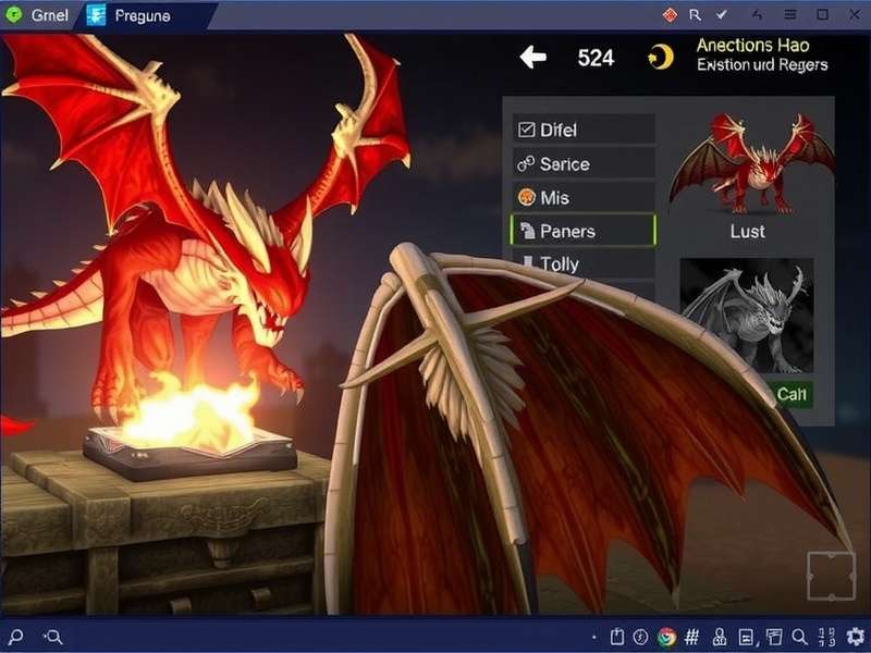 Call Of Dragons epic battle scene with dragons and armies