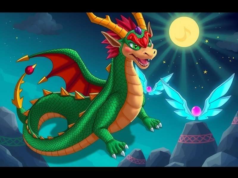 Game Of Dragon – Call of Dragons epic battle scene with dragons and heroes
